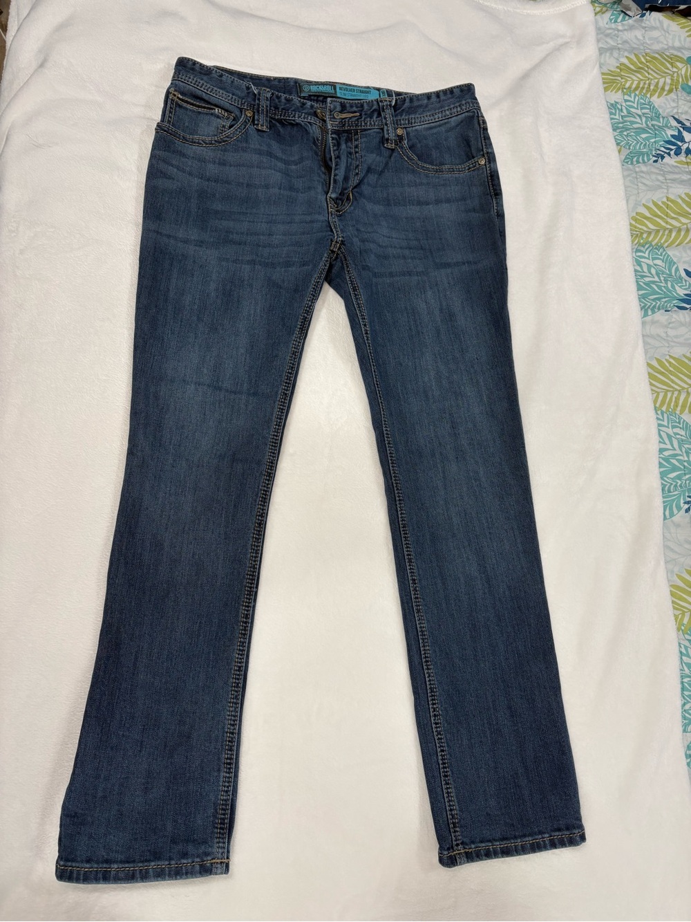 Slim Straight Dark Blue Men's Jeans